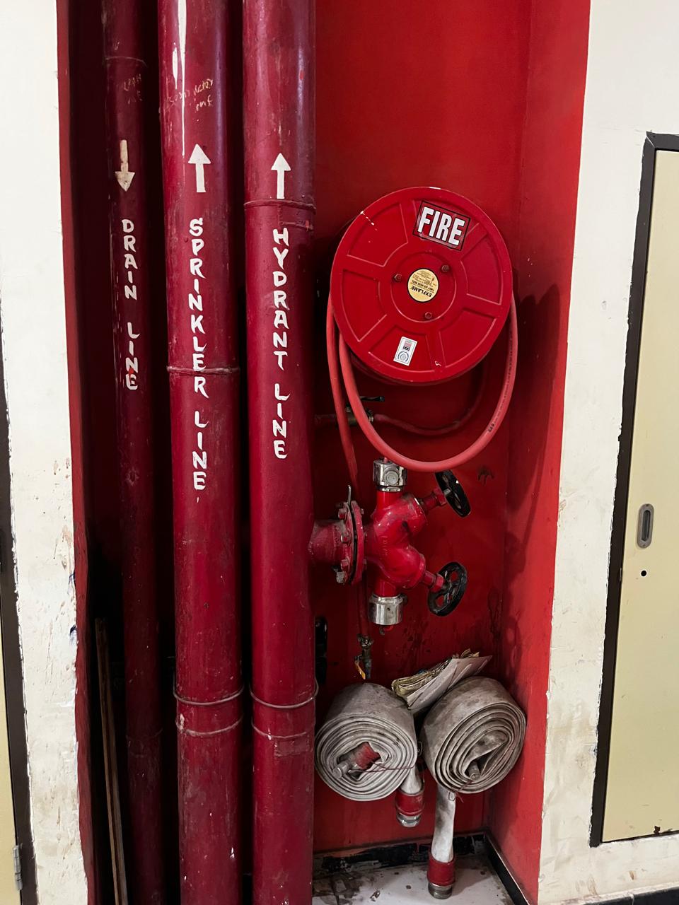 Fire hydrant line and pump installation in Mumbai